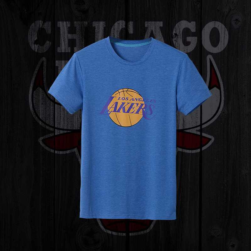 Men's Lakers Fresh Logo Blue Short Sleeve T-Shirt FengYun,We sell and wholesale Men's Lakers Fresh Logo Blue Short Sleeve T-Shirt FengYun on line form chian!